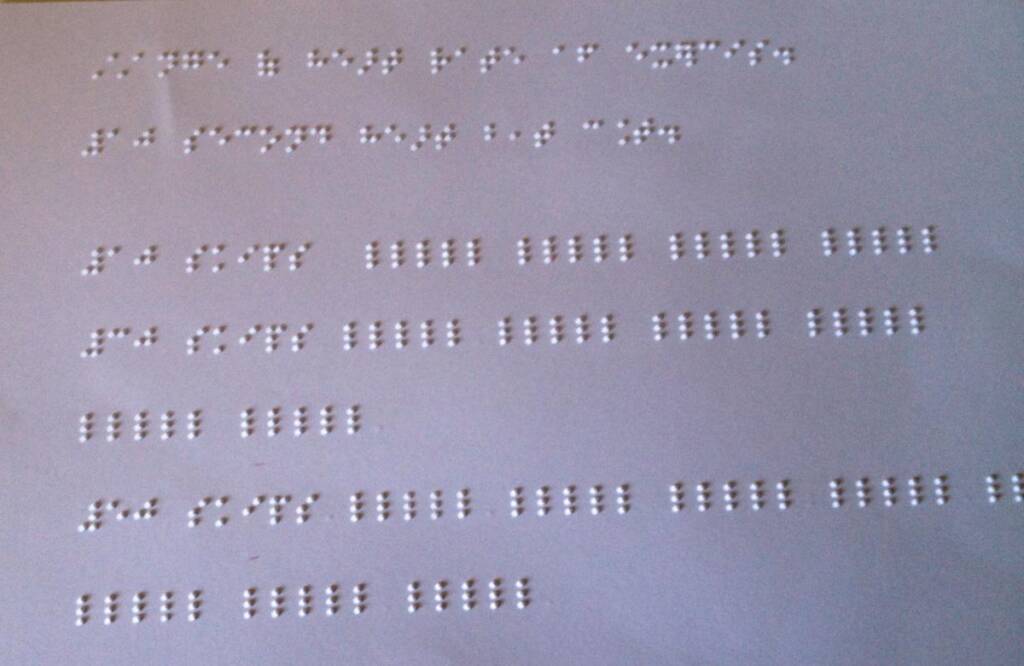 braille tally chart