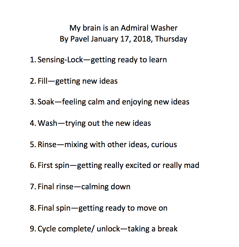 My Brain is an Admiral Washer