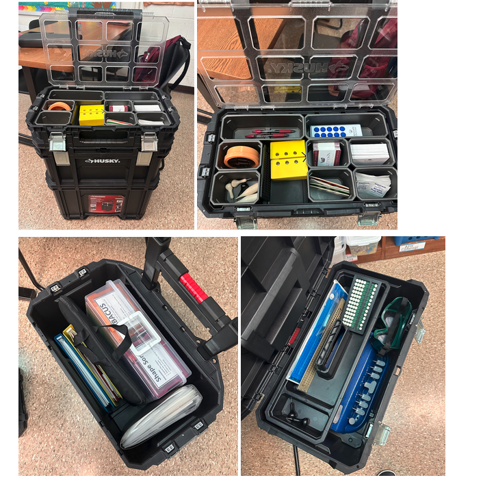 Anna's travel container.