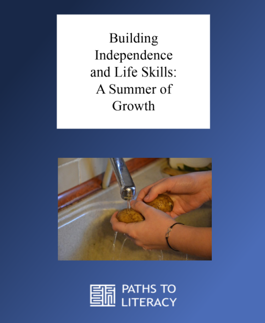 Building independence and life skills pin.