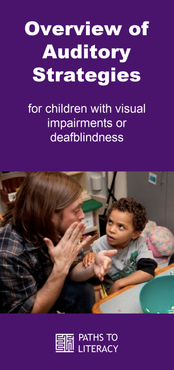Collage of overview of auditory strategies
