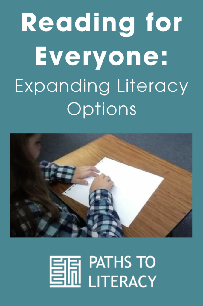 collage of Reading for Everyone: Expanding Literacy Options