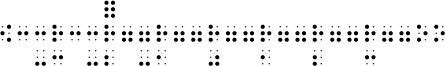 braille graph solution to x greater than or equal to negative 2. 