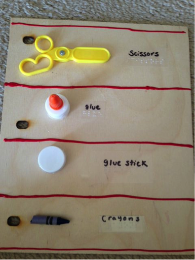 Note puffy stickers next to items that have been checked off. Puffy stickers on shopping list